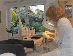 Medizinische Fupflege